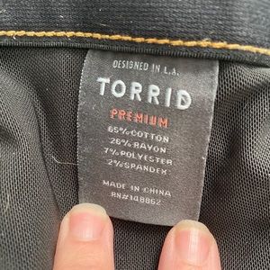 Torrid Bombshell skinny jeggings